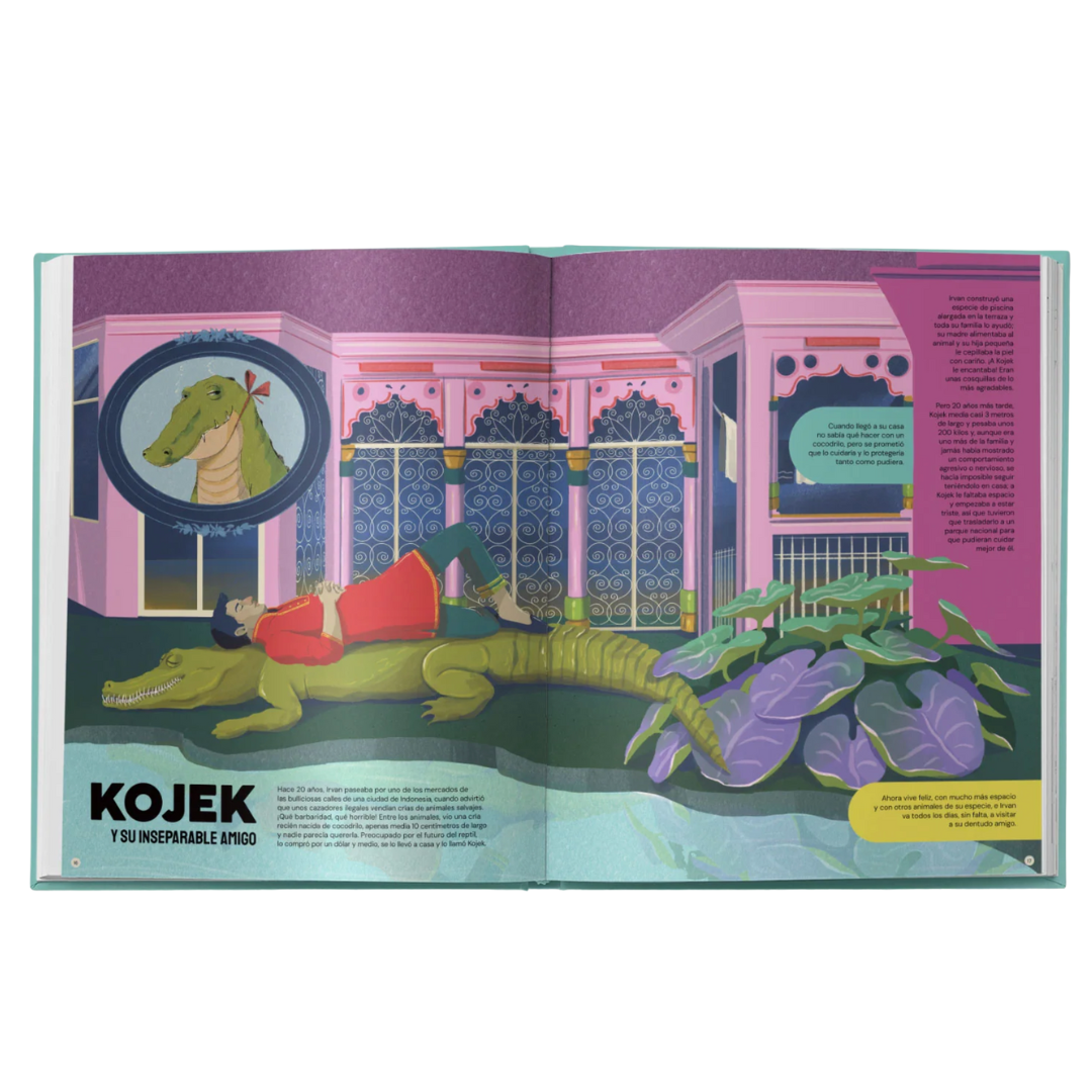 Amistades inesperadas. ¡Historias increíbles de amistades salvajes!