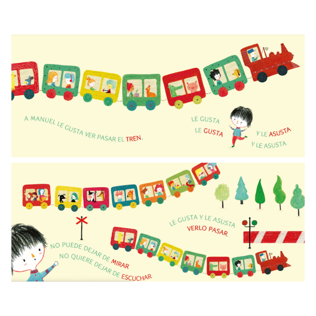 Ver pasar el tren (cartoné)