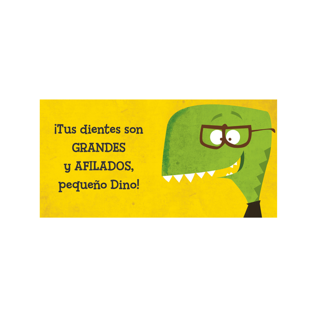 Pequeños dinos No muerden (Cartoné)