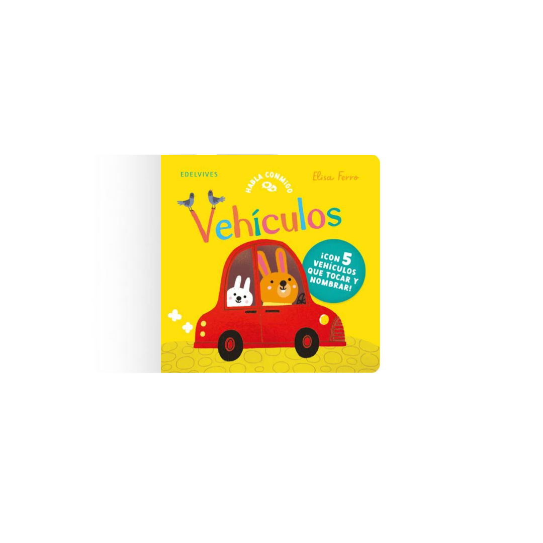 Vehículos (cartoné con texturas)