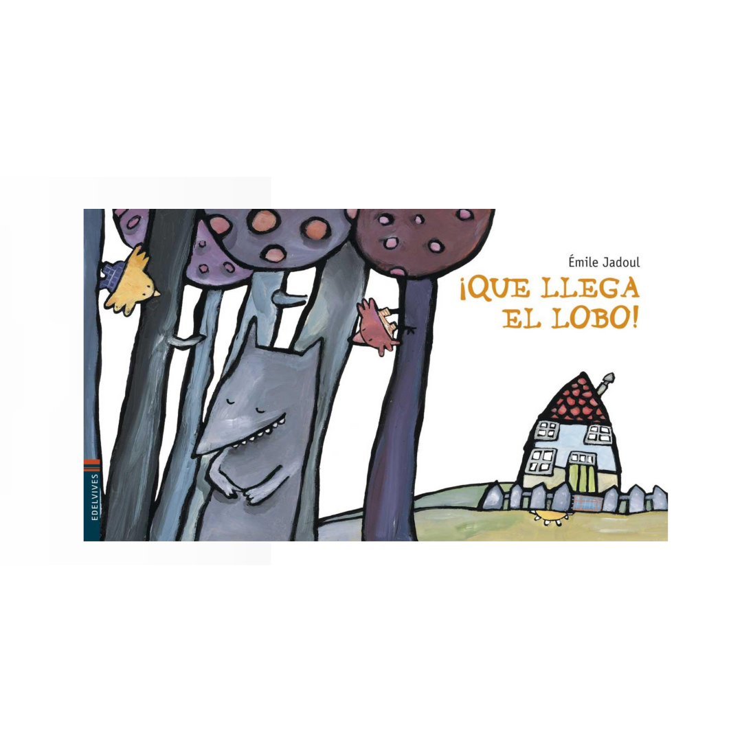 ¡Que llega el lobo! (cartoné)