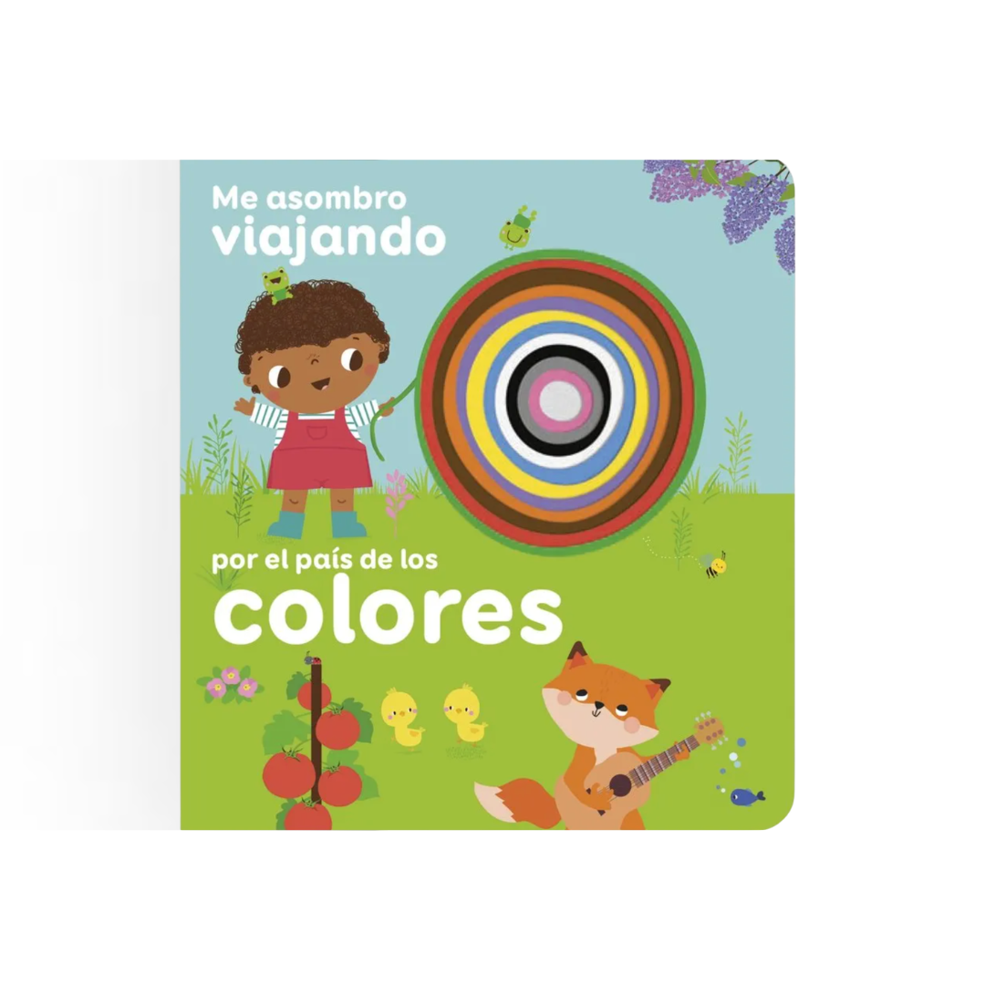 Me asombro viajando por el país de los colores (Cartoné troquelado)