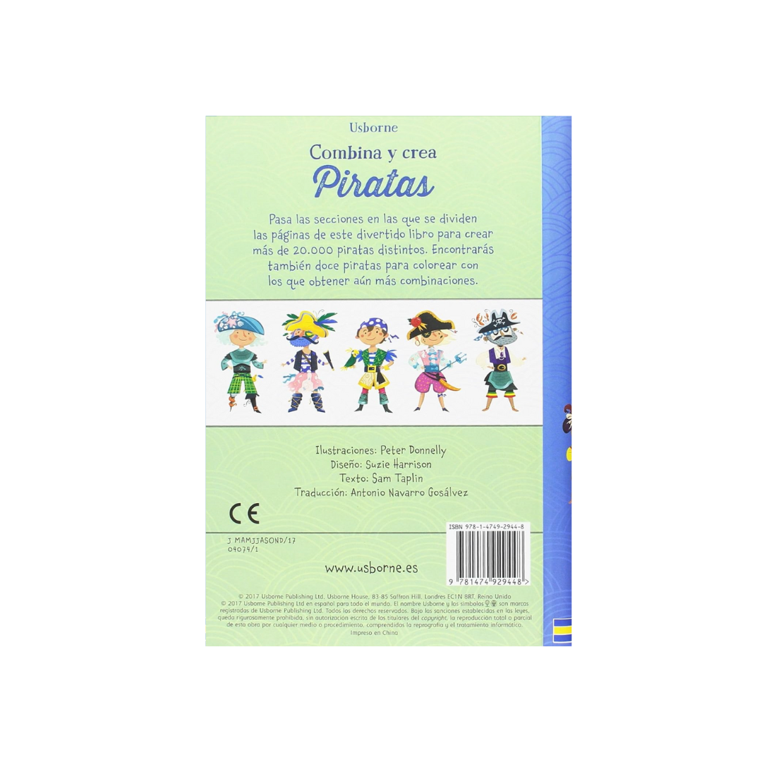 Piratas. Combina y crea