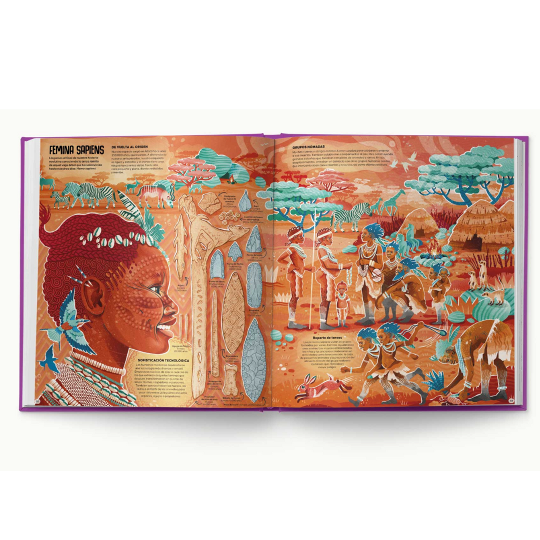 Femina sapiens. Una historia de la evolución humana enfocada en las mujeres