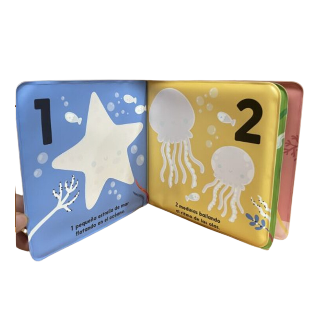 El libro de baño mágico. Números