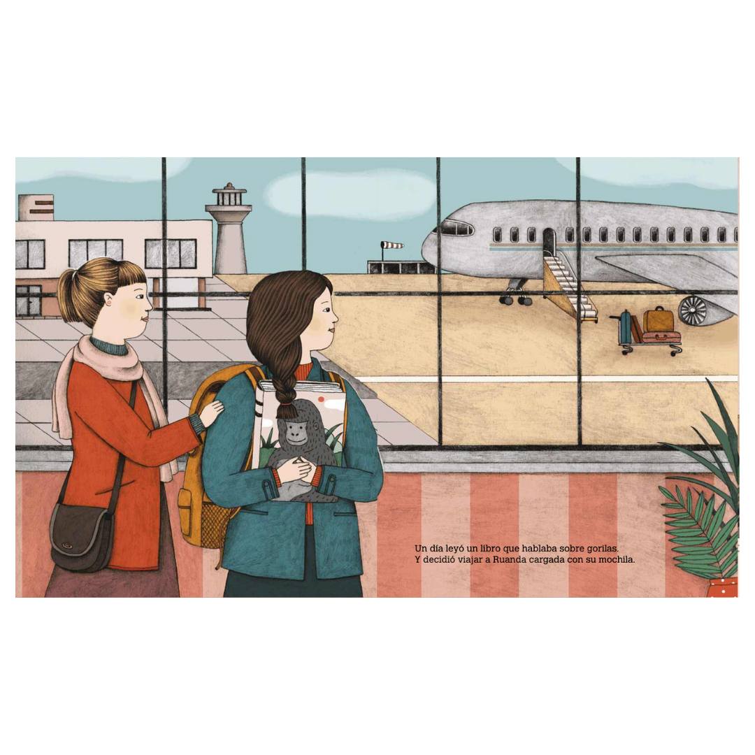 Pequeña & Grande. Dian Fossey