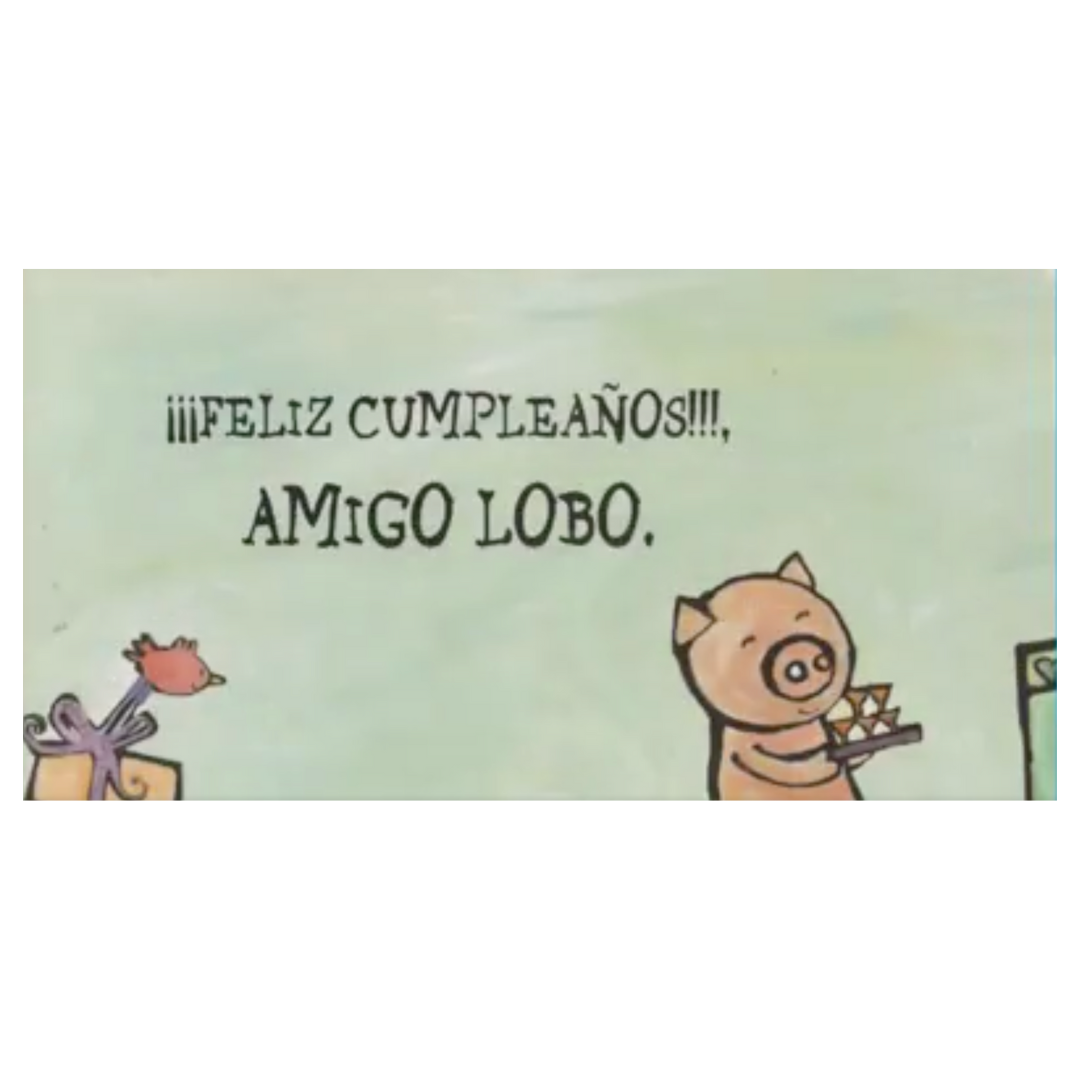 ¡Que llega el lobo! (cartoné)