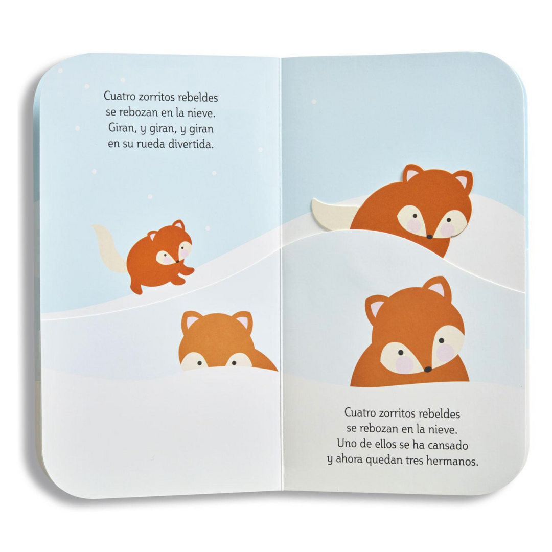 Cinco zorritos (cartoné)