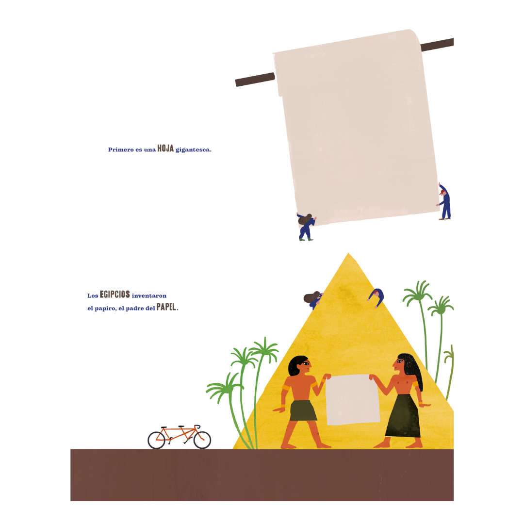 La vuelta al mundo en papel