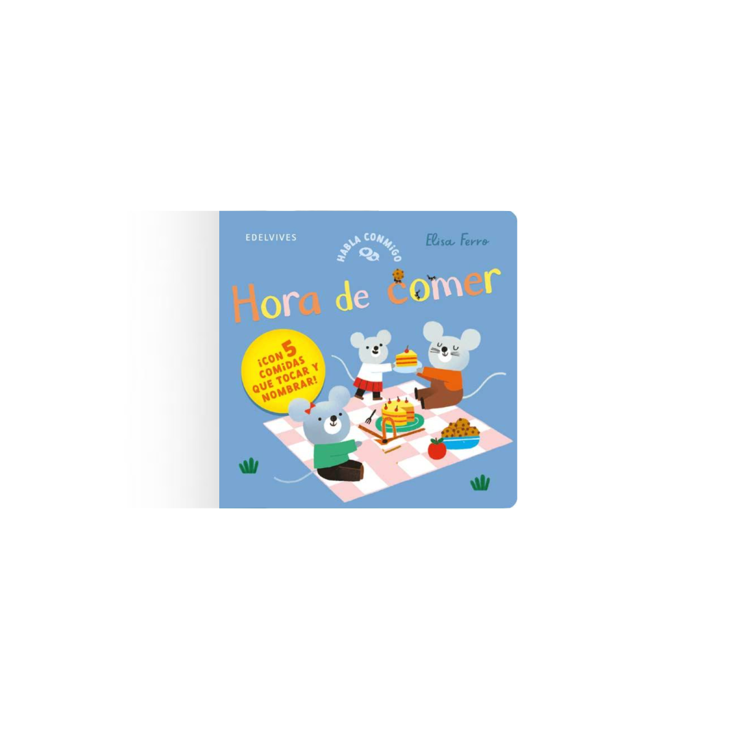 Hora de comer (cartoné con texturas)