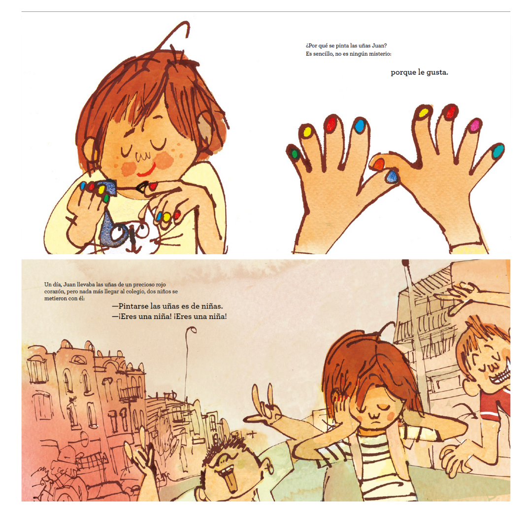 ¡Vivan las uñas de colores!