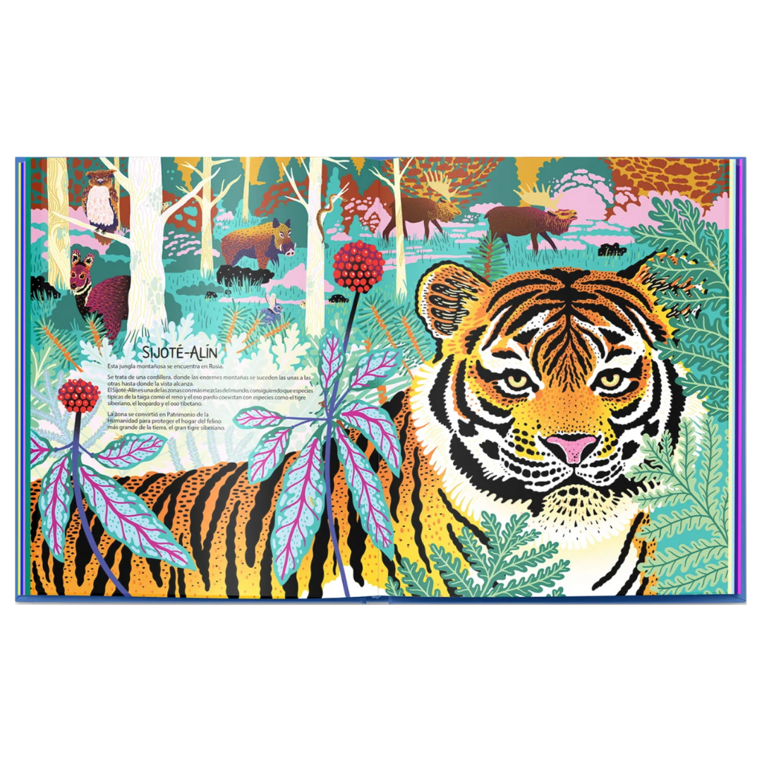 Junglas: Selvas, bosques y reservas naturales de la tierra