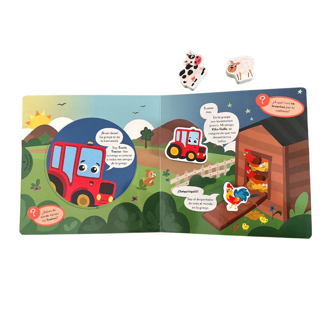 Estos son mis amigos. En la granja (cartoné)