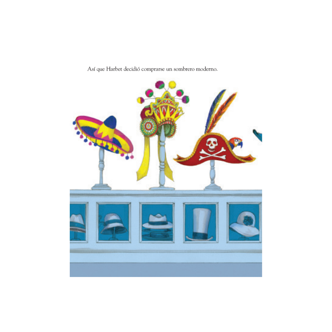 Un sombrero muy anticuado