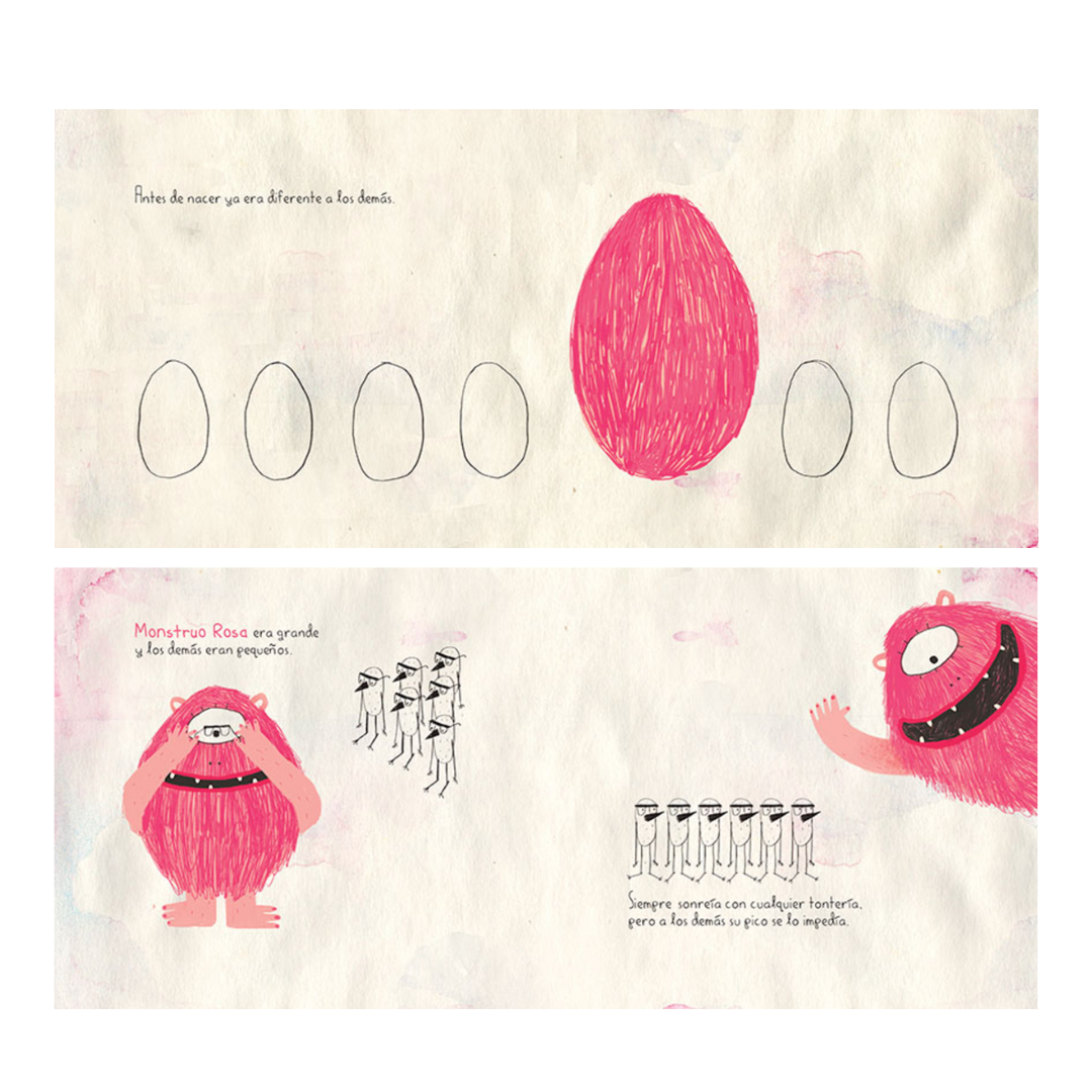 Monstruo rosa (Tapa blanda)