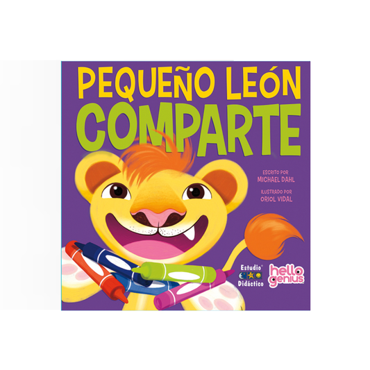 Pequeño león  comparte (Cartoné)