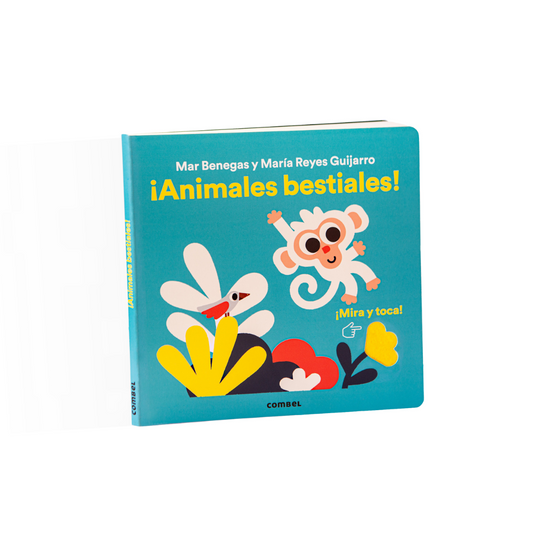 ¡Animales bestiales! Mira y toca (cartoné)