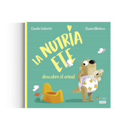 La nutria Ete descubre el orinal