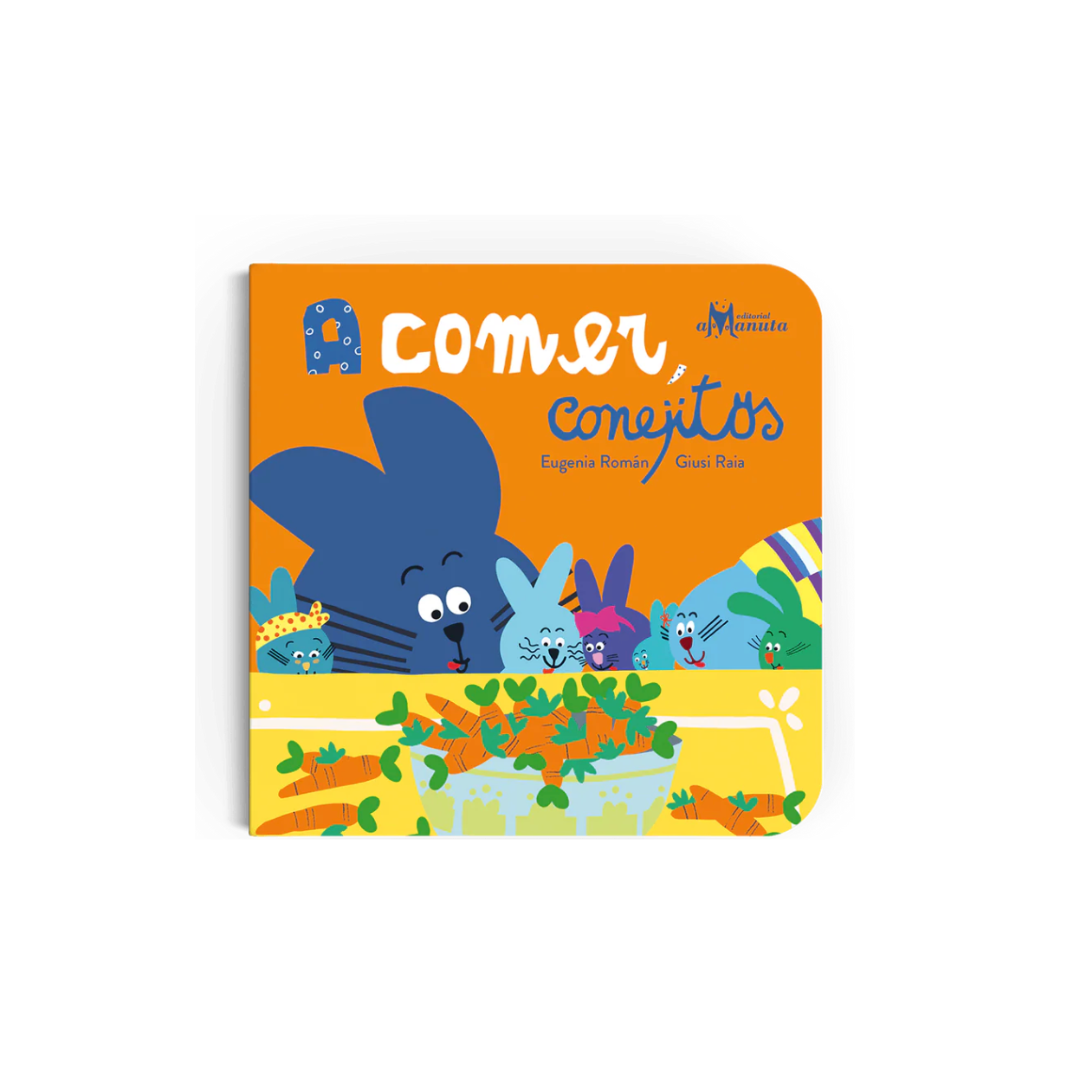 A comer, conejitos (cartoné)