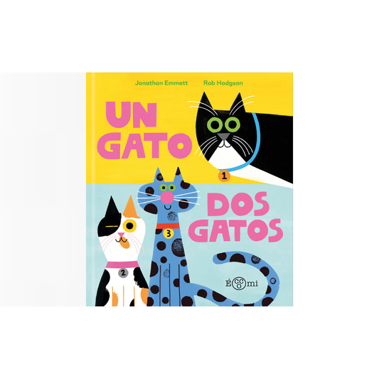 Un gato, dos gatos (cartoné)