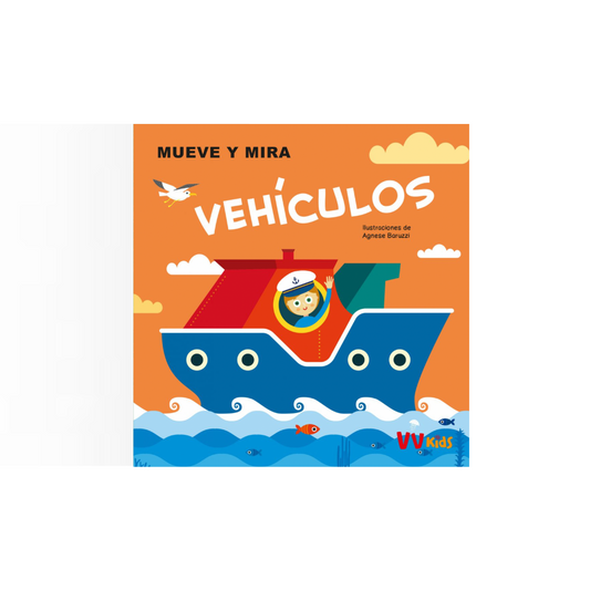 Vehículos. Mueve y mira (Cartoné)