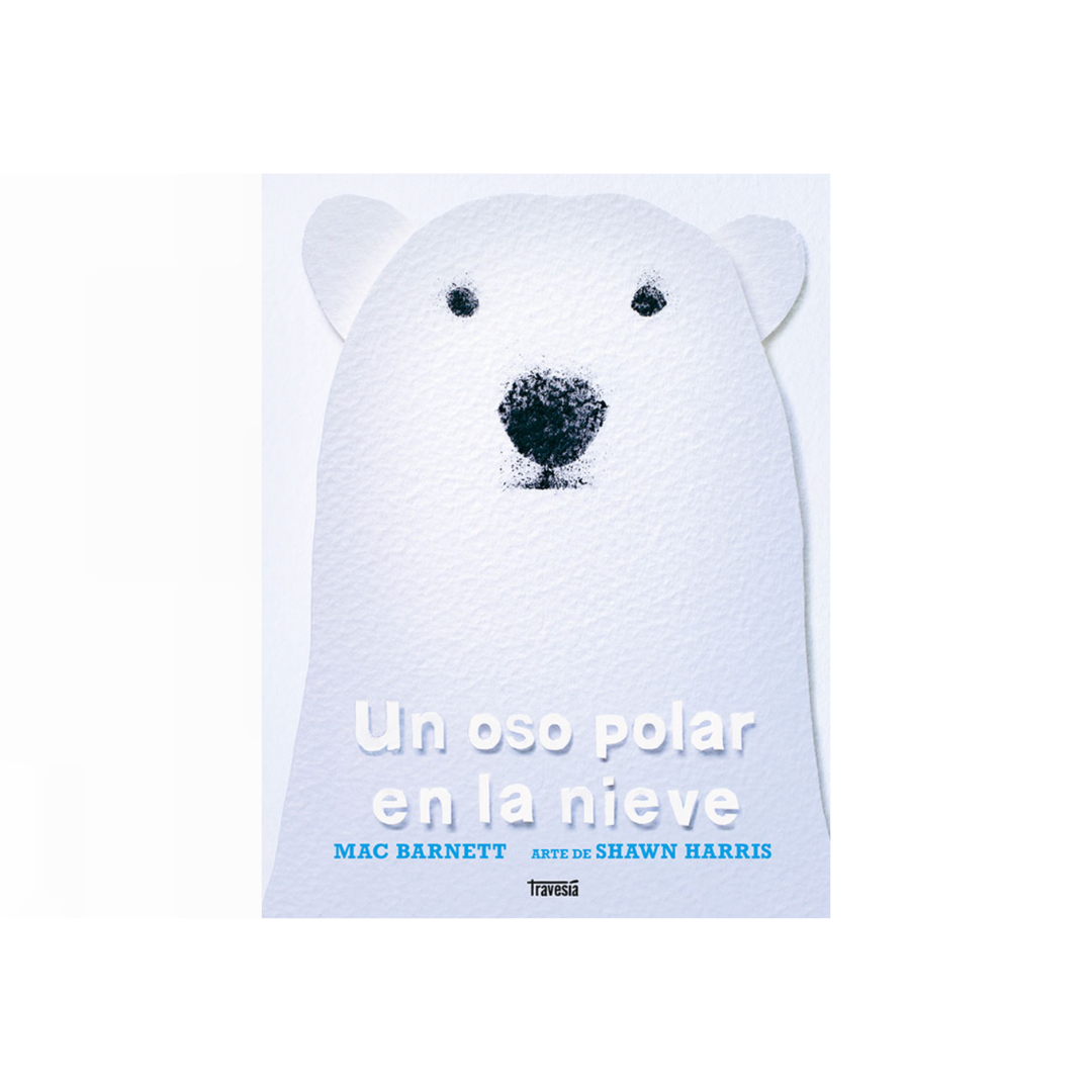 Un oso polar en la nieve