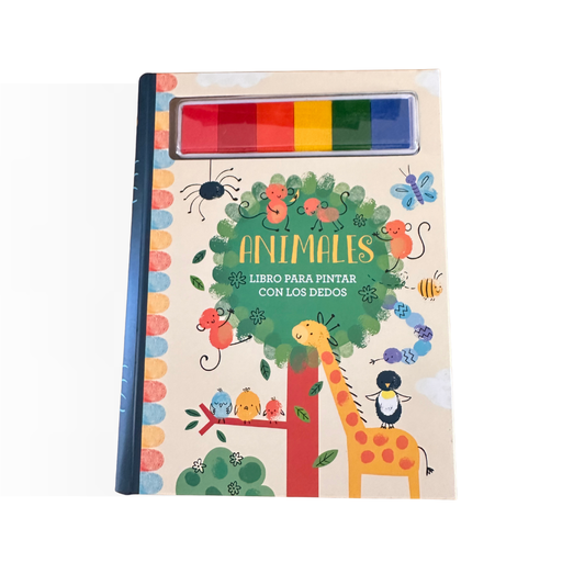 Animales. Libro para pintar con los sellos