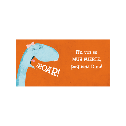 Pequeños dinos No gritan (Cartoné)