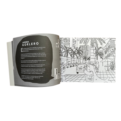 Punta del este ilustrada (Libro para colorear)