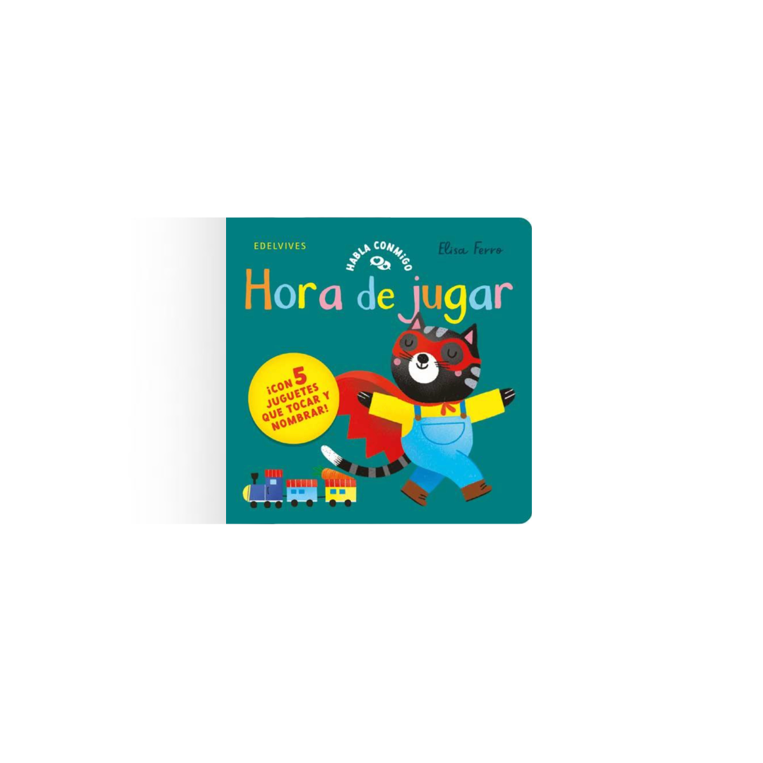 Hora de jugar (cartoné con texturas)