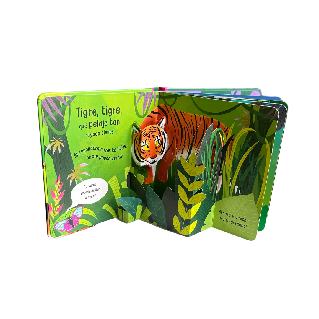 Tigre, tigre, que pelaje tan rayado (Cartoné)