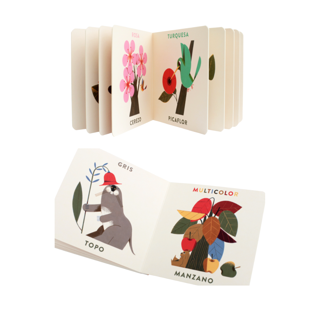 El jardín. Nos enseña los colores (Cartoné)