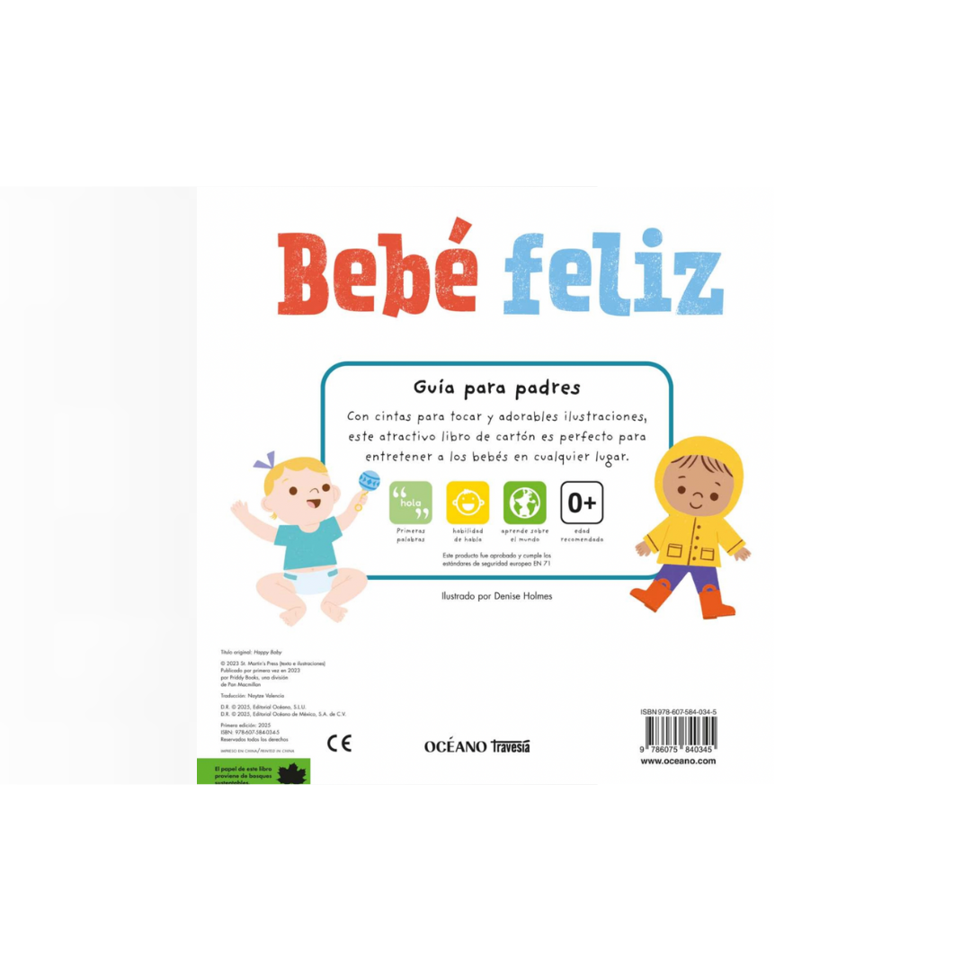 Bebé felíz (Cartoné)