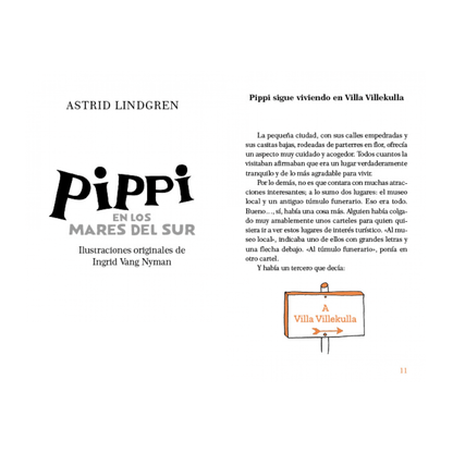 Pippi en los mares del sur (Novela)