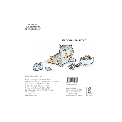 Es la hora de la siesta (Cartoné)
