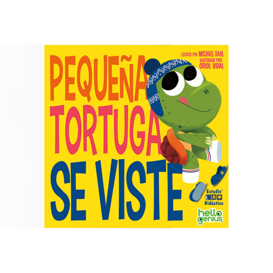 Pequeña tortuga se viste (Cartoné)