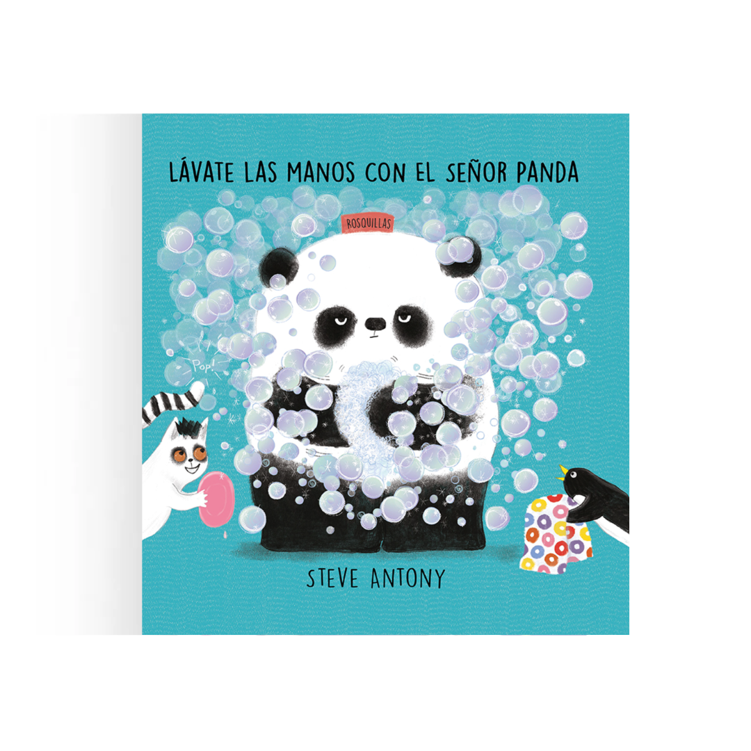 Lávate las manos con el señor Panda