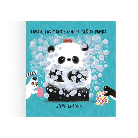 Lávate las manos con el señor Panda