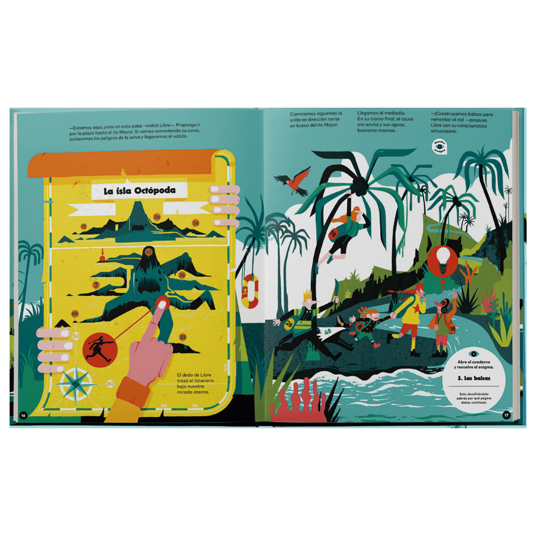 Escape book. La isla Octópoda