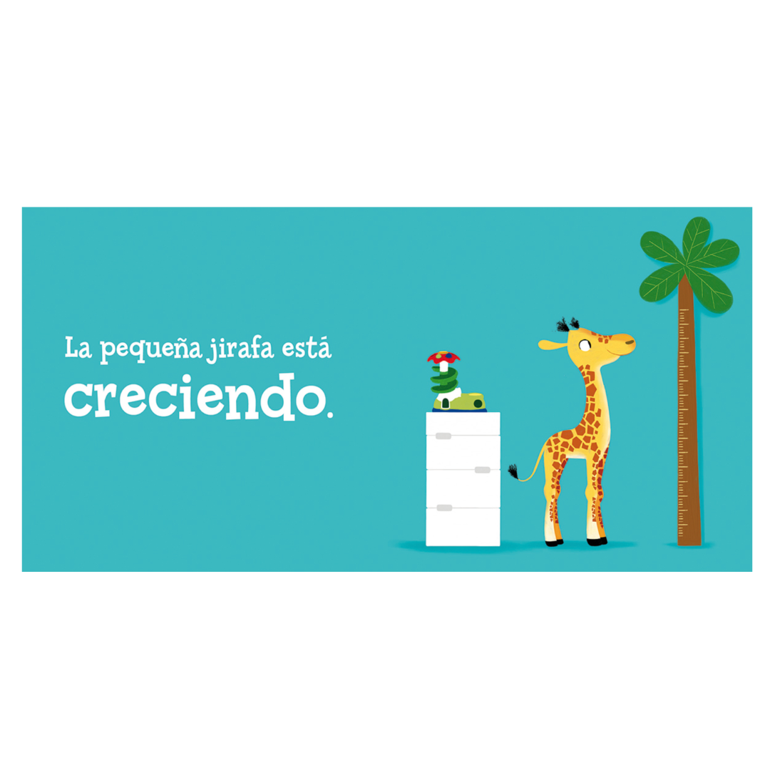 Una cama para la pequeña jirafa (Cartoné)