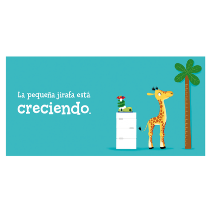 Una cama para la pequeña jirafa (Cartoné)