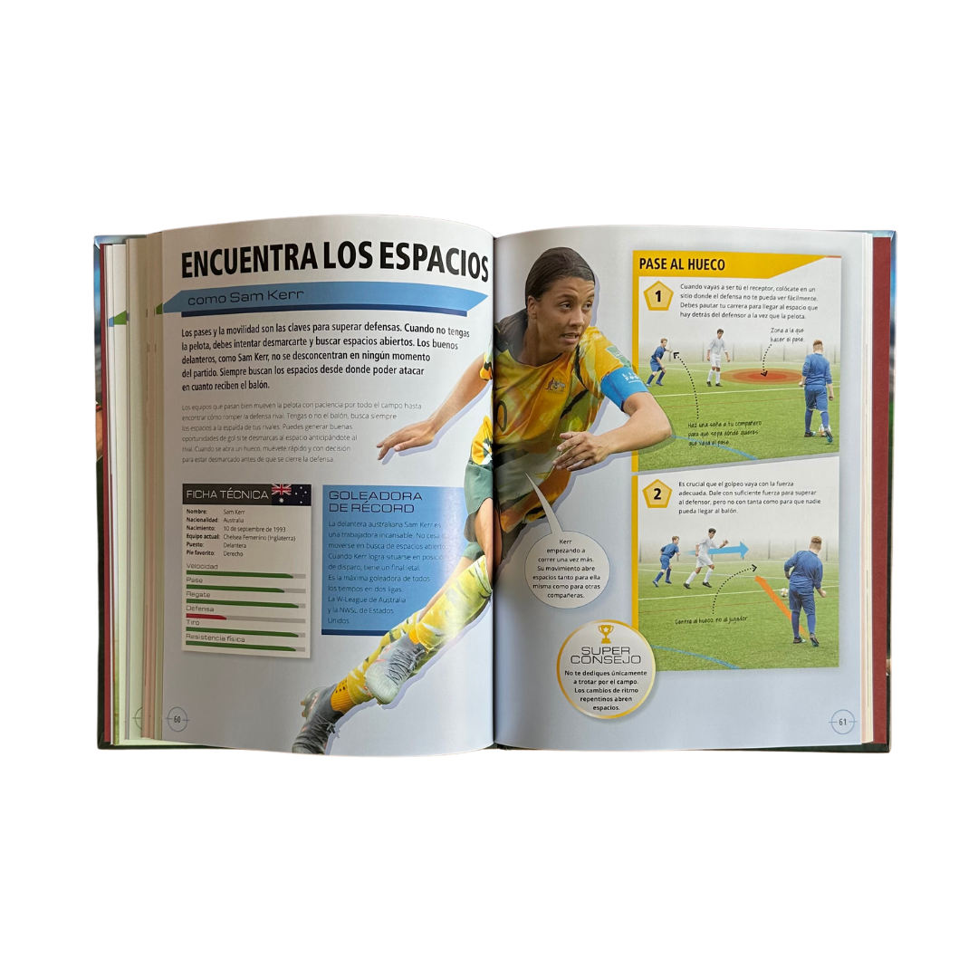 Escuela de fútbol. Las técnicas de las super estrellas